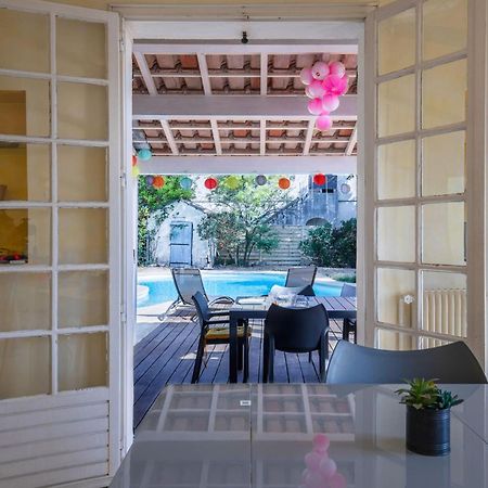 Villa Lumineuse Avec Piscine Chambres Ou Villa Saint-Georges-dʼOrques Exteriér fotografie